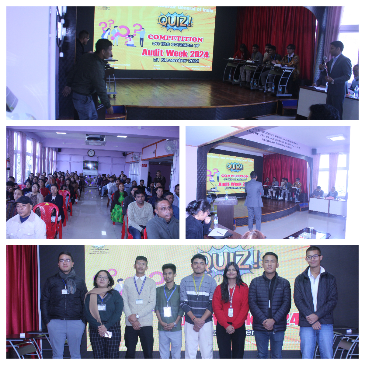 Quiz Competition on 21.11.2024 for College Students