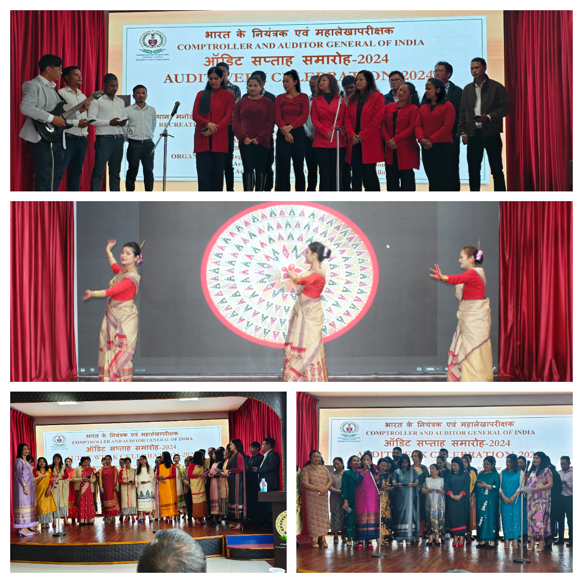 Cultural Programme from the Staff of Office of the RCB&amp;KI, Shillong, O/o the PAG (A&amp;E) and O/o the PAG (Audit), Shillong