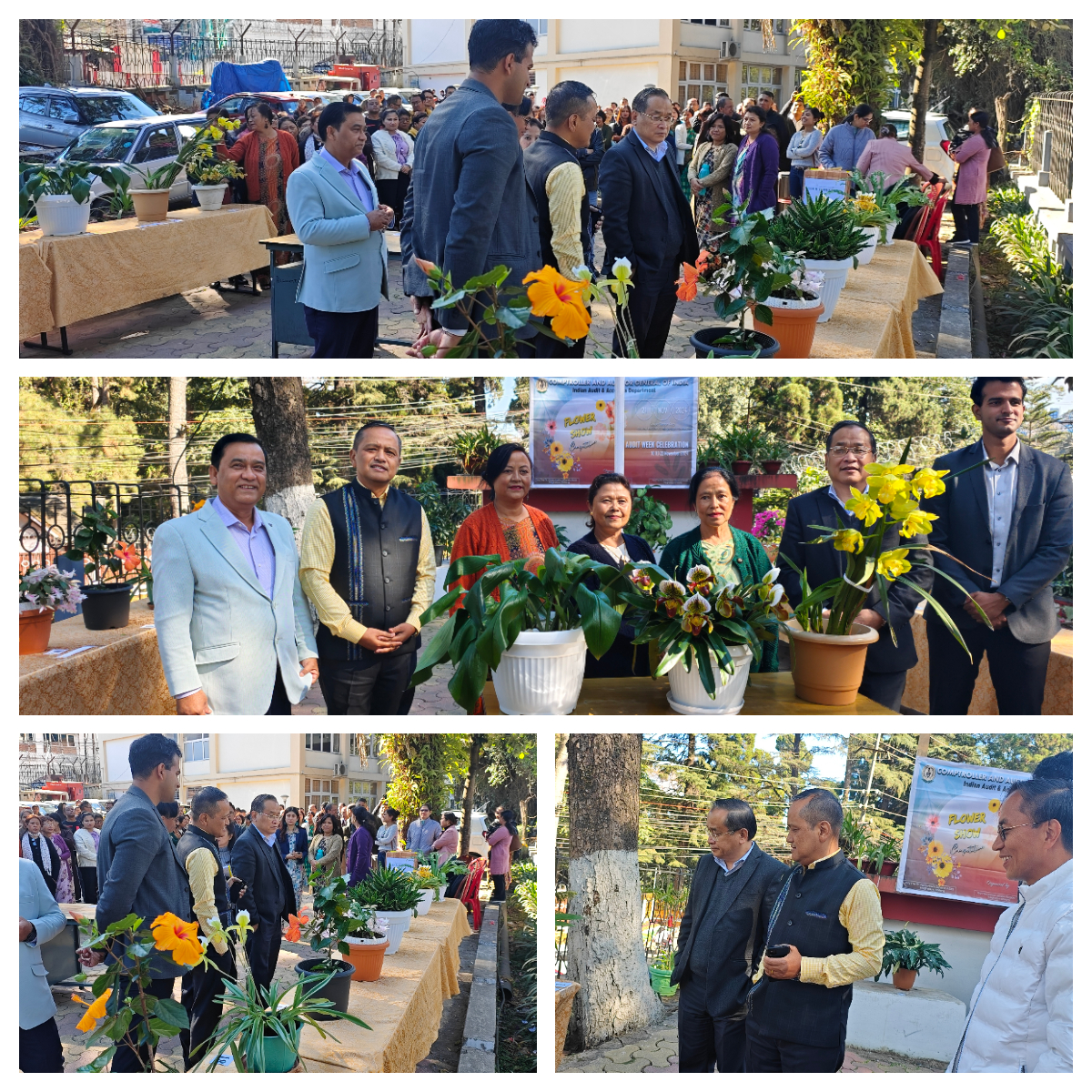 Flower Show on the occasion of Audit Week Celebration 2024