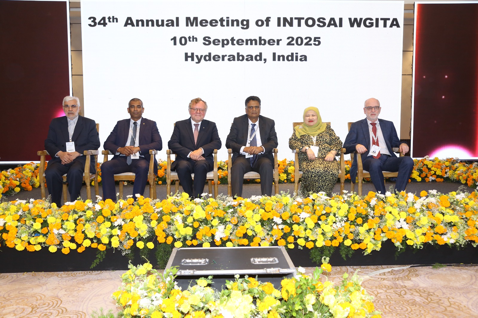 आईटी ऑडिट पर INTOSAI कार्य समूह (WGITA) की 34वीं वार्षिक बैठक में दुनिया भर के सर्वोच्च ऑडिट संस्थानों के ऑडिट प्रमुखों ने भाग लिया। यह वार्षिक बैठक आईटी ऑडिट और ऑडिट में आईटी उपकरणों के उपयोग के क्षेत्र में ज्ञान, सर्वोत्तम प्रथाओं और नवाचारों को साझा करने के लिए एक मंच के रूप में कार्य करती है।